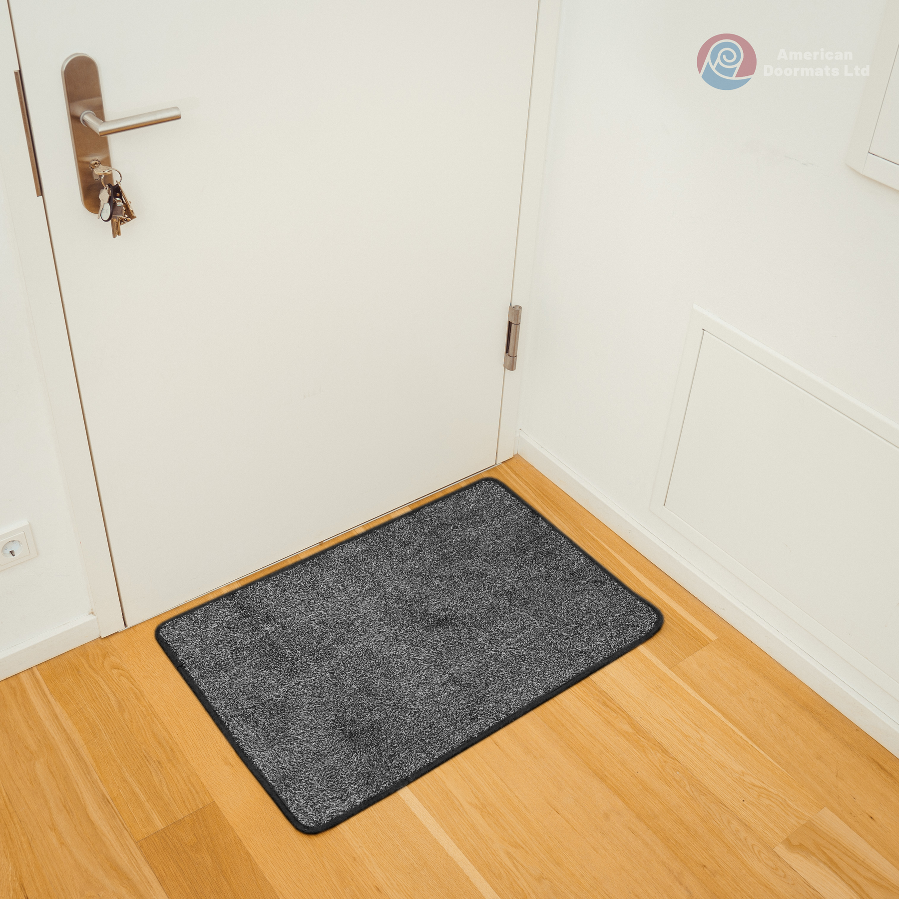 Magic Super Absorbent Cleaning Fast Drying Step Mats - Non Slip Door Mat  18 x 28 - Tan