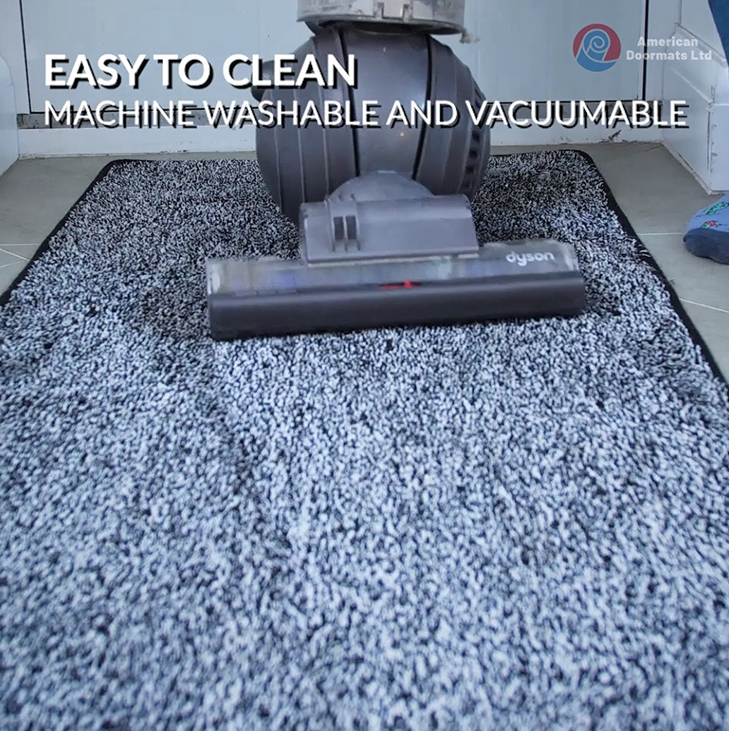 Magic Super Absorbent Cleaning Fast Drying Step Mats - Non Slip Door Mat  18 x 28 - Tan